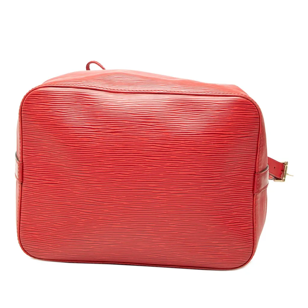 Louis Vuitton Epi Petit Noe Red Leather Very good - Inside View
