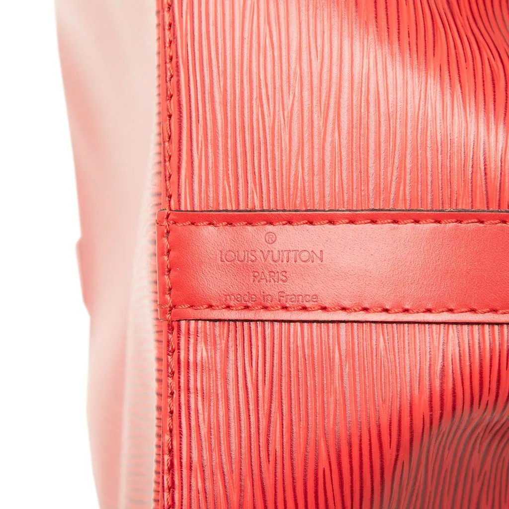 Louis Vuitton Epi Petit Noe Red Leather Very good - Box View