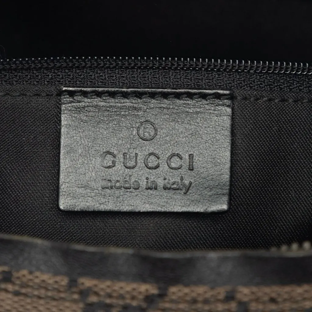 Gucci GG Canvas Handbag Brown Very good - Box View