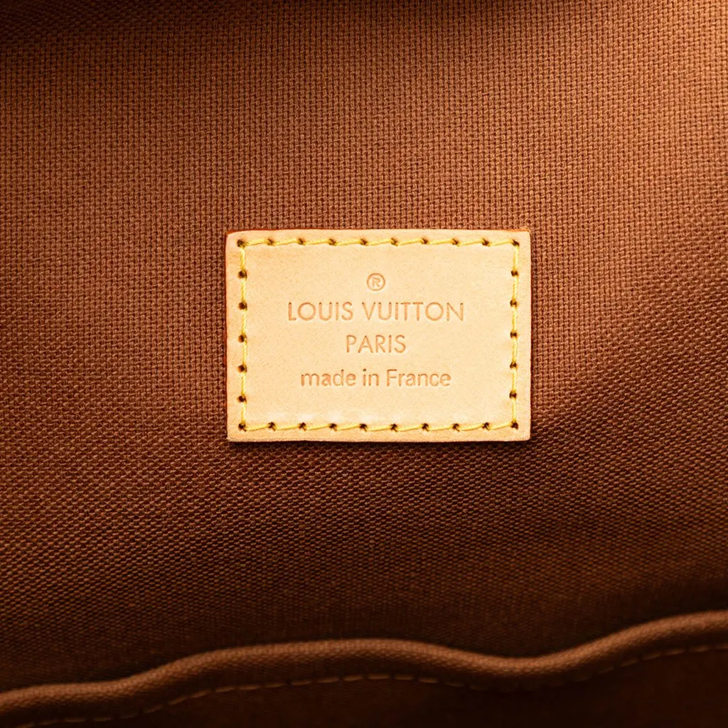 Louis Vuitton Monogram Lockit Horizontal Brown Very good - Box View