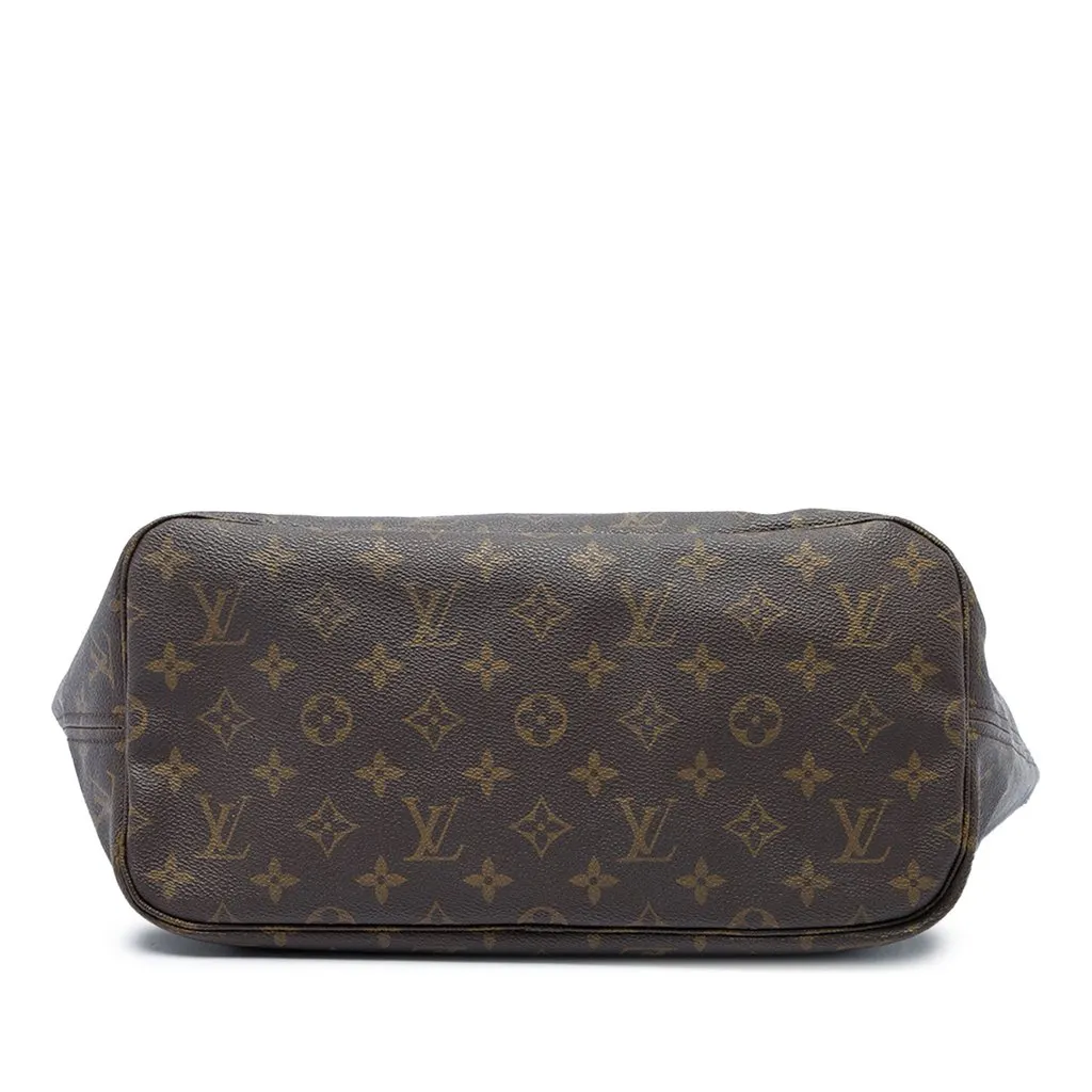 Louis Vuitton Monogram Neverfull MM Brown Canvas Very good - Inside View
