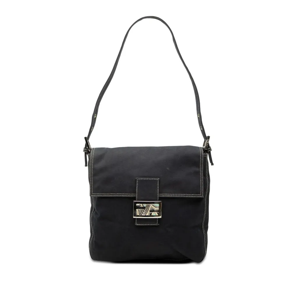 Fendi Canvas FF Marble Mamma Forever Blue Good - Front View