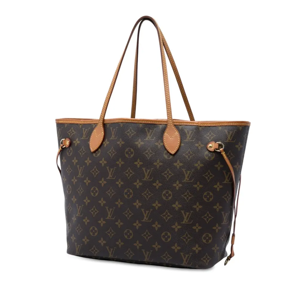 Louis Vuitton Monogram Neverfull MM Brown Very good - Back View