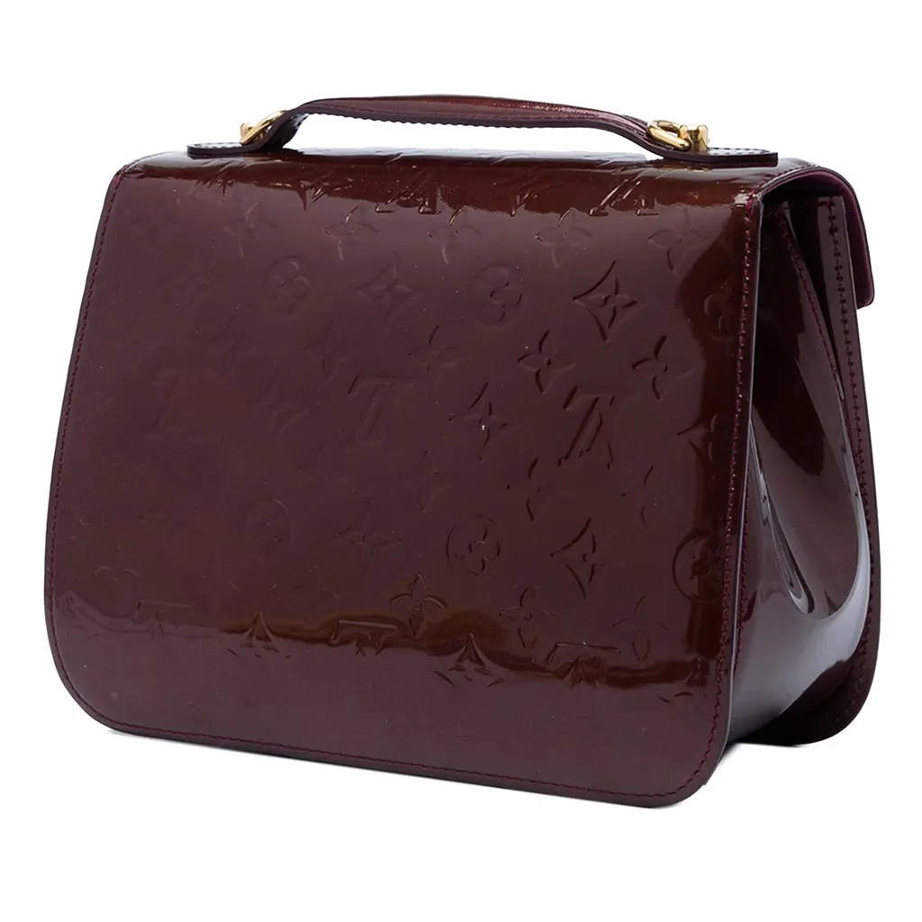 Louis Vuitton Monogram Vernis Miranda Red Leather Very good - Back View