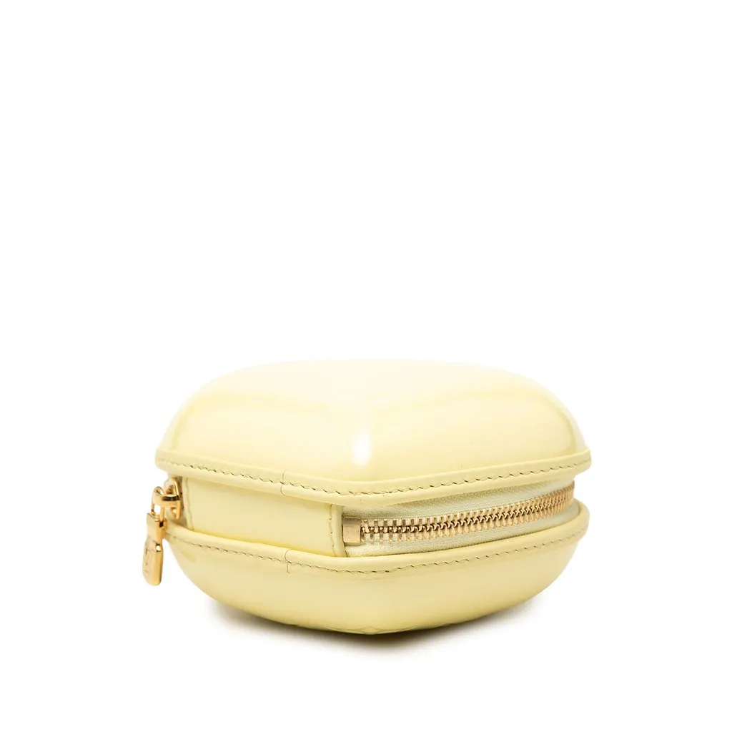 Louis Vuitton Monogram Vernis Keep My Heart Chain Crossbody Yellow Leather Very good - Inside View