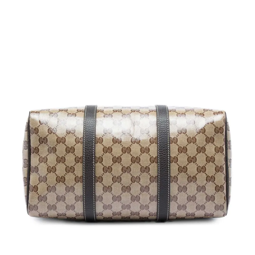 Gucci Medium GG Crystal Joy Boston Bag Beige Very good - Inside View