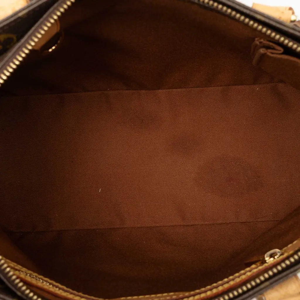 Louis Vuitton Monogram Cabas Piano Brown Canvas Good - Model View