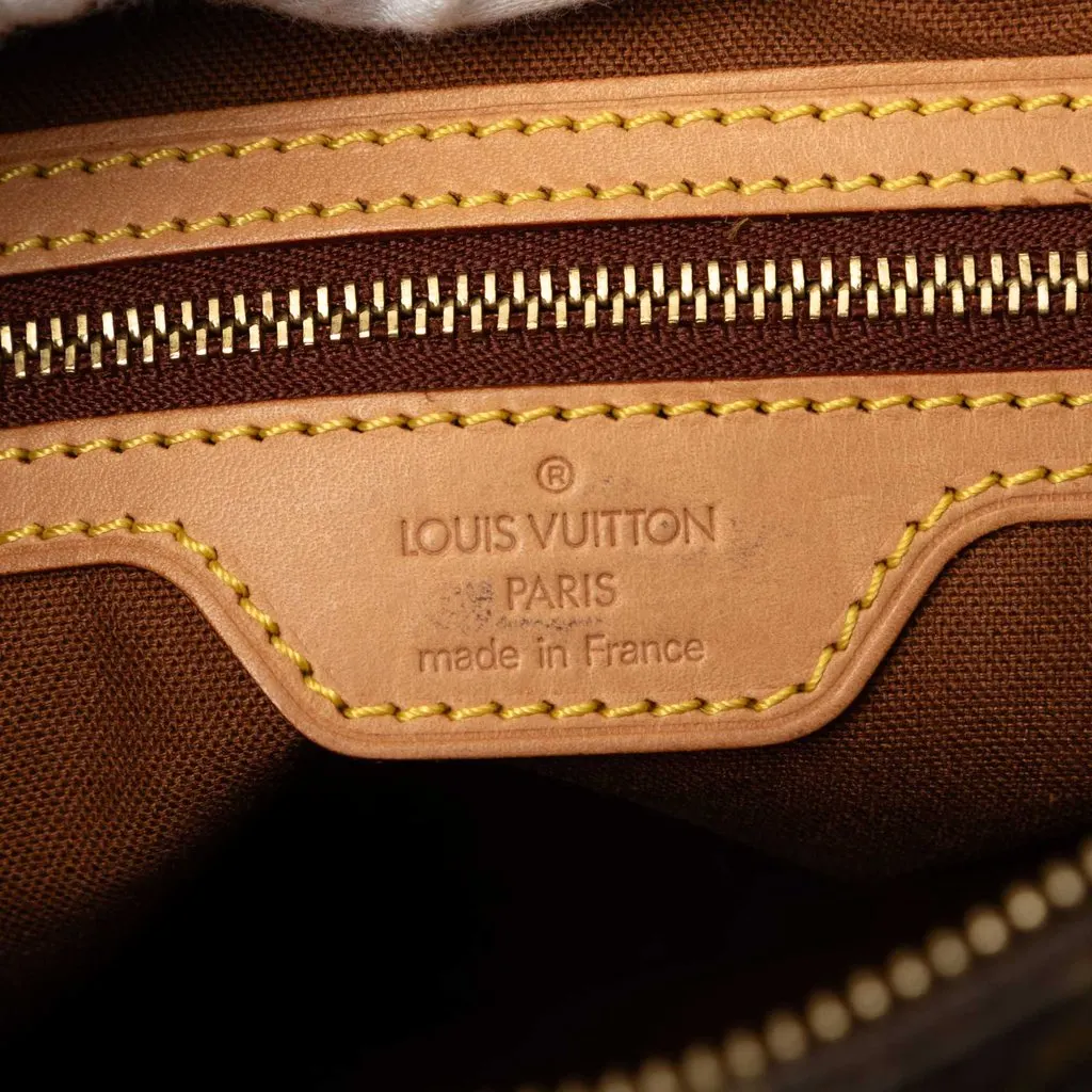 Louis Vuitton Monogram Cabas Piano Brown Canvas Good - Box View