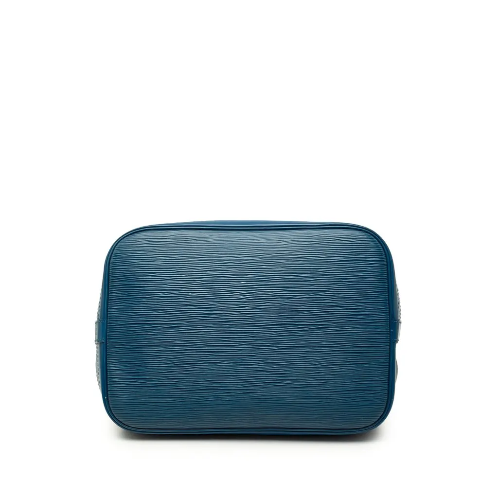Louis Vuitton Epi Noe GM Blue Leather Good - Inside View