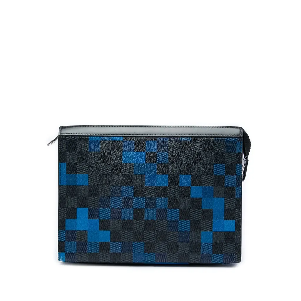 Louis Vuitton Damier Graphite Pixel Pochette Voyage MM MultiColor Very good - Front View