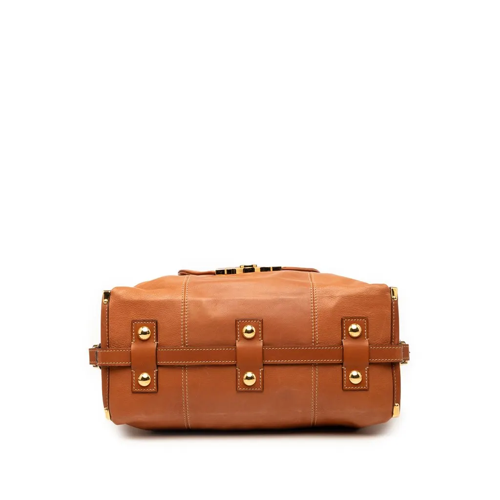 Louis Vuitton Veau Sac Louis Brown Leather Very good - Inside View