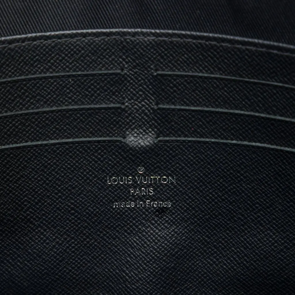 Louis Vuitton Damier Graphite Pochette Jour MM Black Canvas Good - Box View