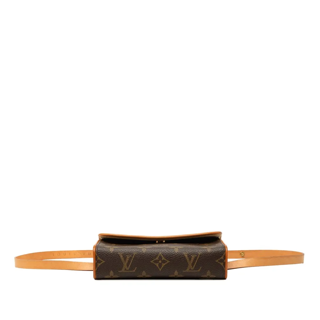 Louis Vuitton Monogram Pochette Florentine Brown Very good - Inside View