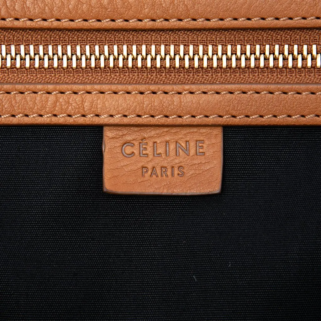 Celine Macadam Canvas Tote Beige Canvas Very good - Box View