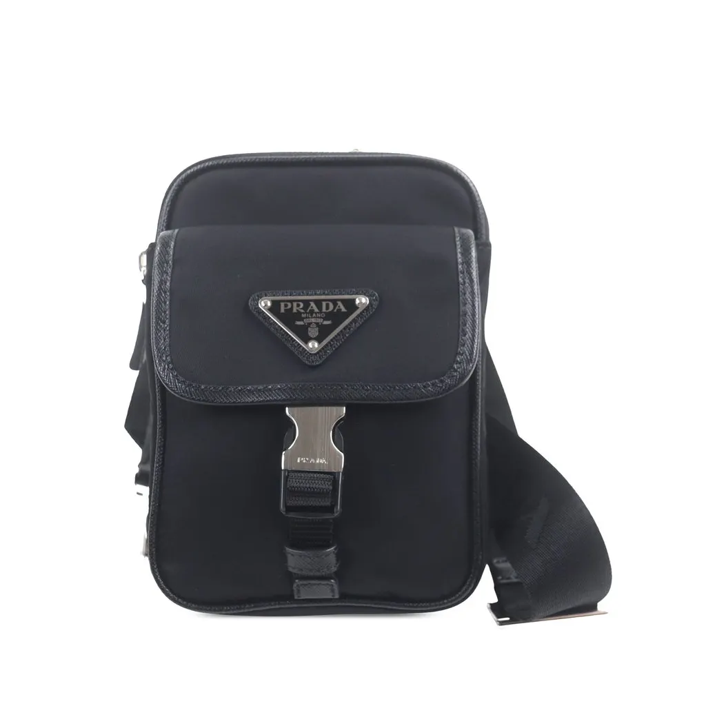 Prada Re Nylon and Saffiano Smartphone Case