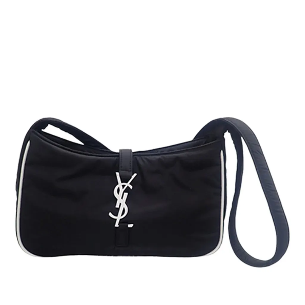 Saint Laurent Econyl Nylon Le 5 a 7 Black Polyamide Very good - Front View