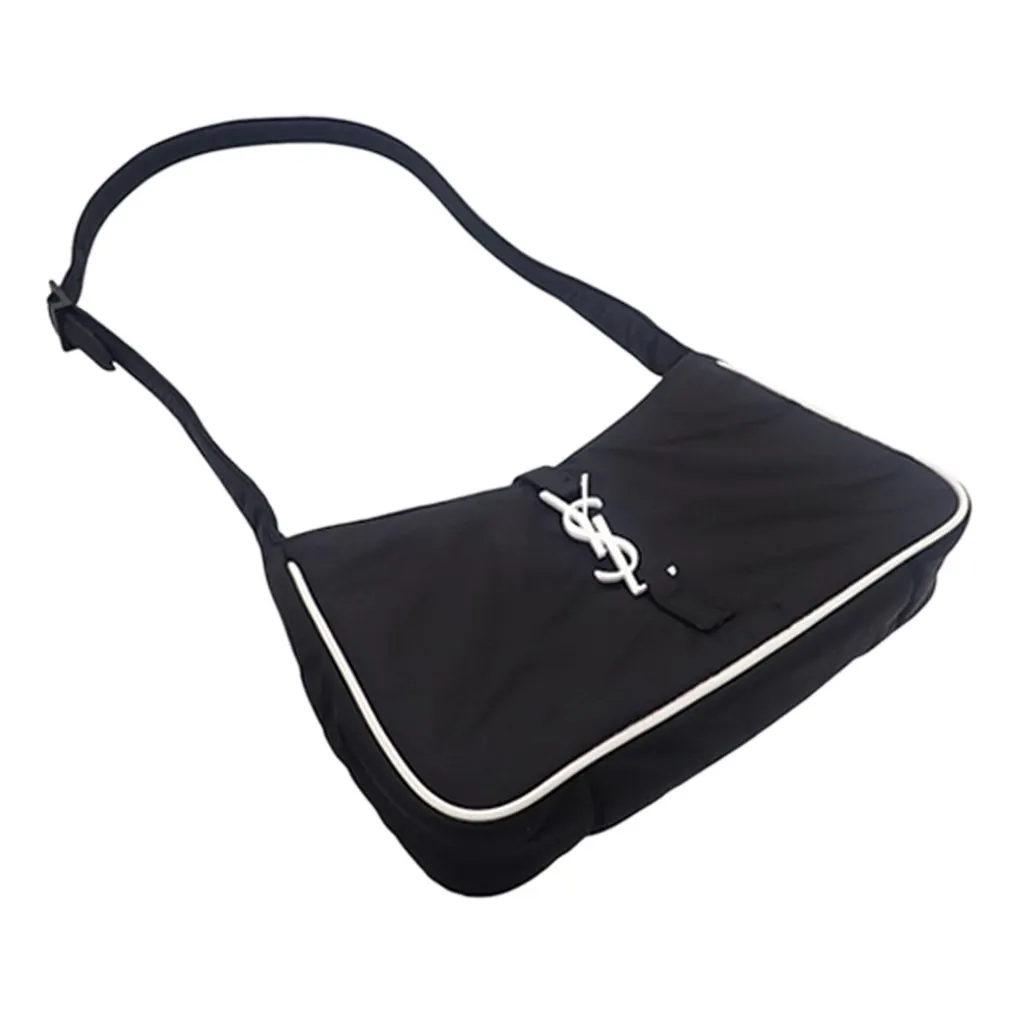 Saint Laurent Econyl Nylon Le 5 a 7 Black Polyamide Very good - Back View