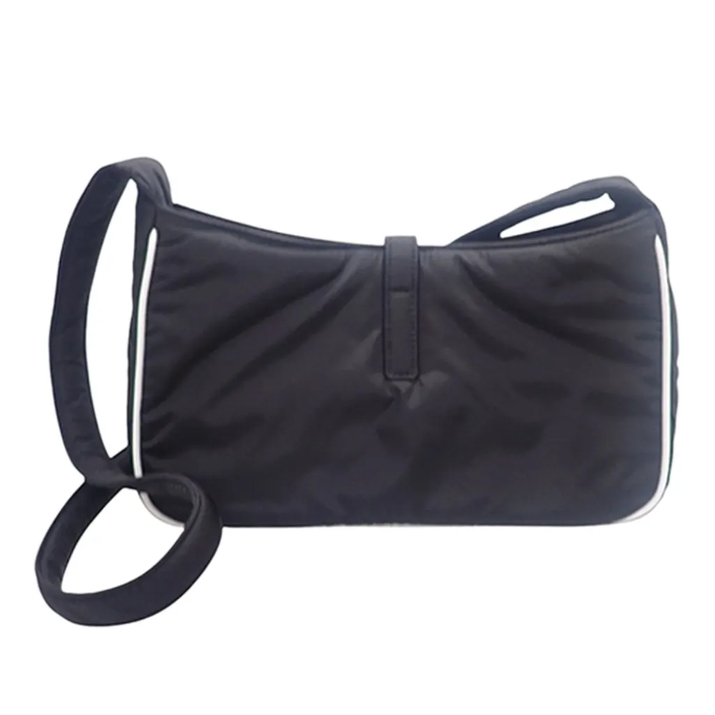 Saint Laurent Econyl Nylon Le 5 a 7 Black Polyamide Very good - Model View