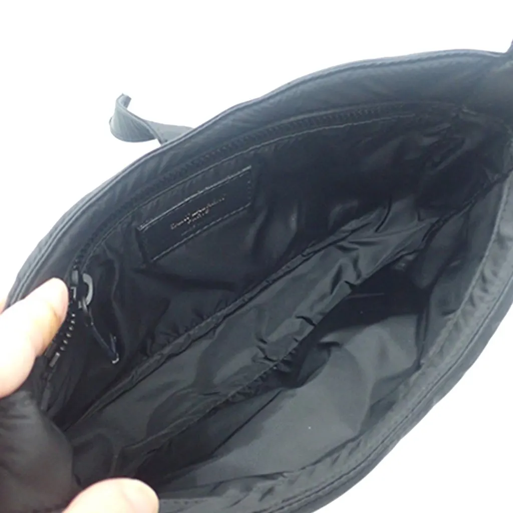 Saint Laurent Econyl Nylon Le 5 a 7 Black Polyamide Very good - Box View