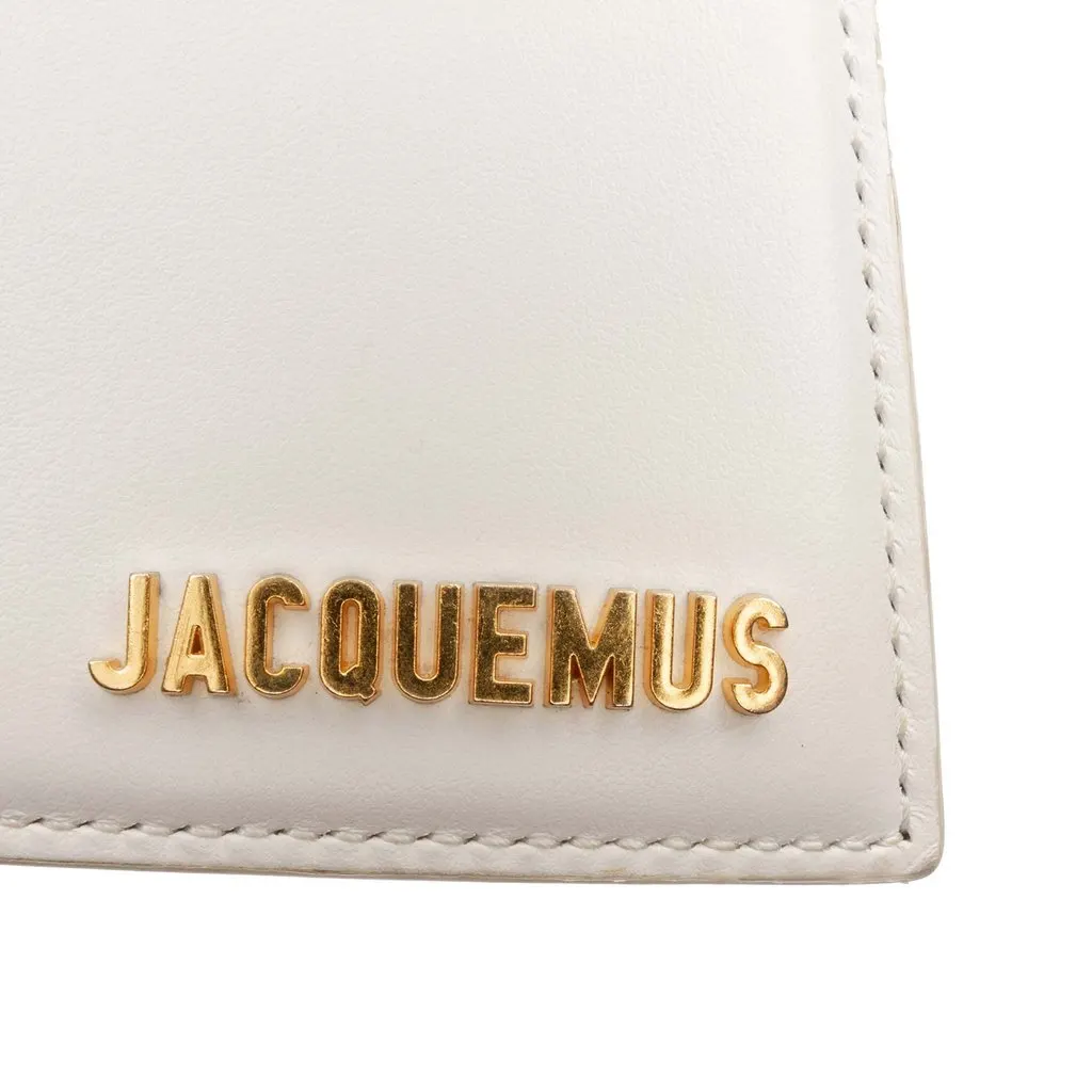 Jacquemus Leather Le Chiquito Moyen White Leather Very good - Box View