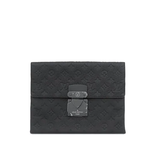 Louis Vuitton Monogram Shadow S Lock Pochette