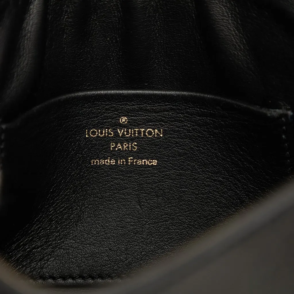 Louis Vuitton Calfskin Thelma Pochette Black Leather Very good - Box View