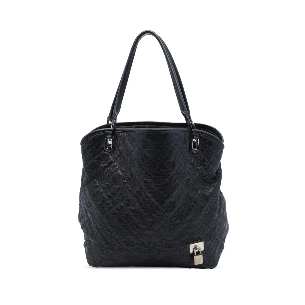 Louis Vuitton Monogram Lambskin Antheia Lilia GM Black Leather Very good - Front View