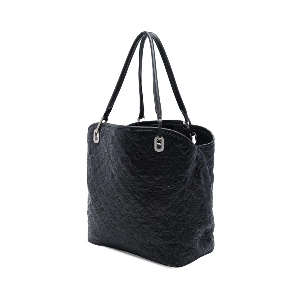 Louis Vuitton Monogram Lambskin Antheia Lilia GM Black Leather Very good - Back View
