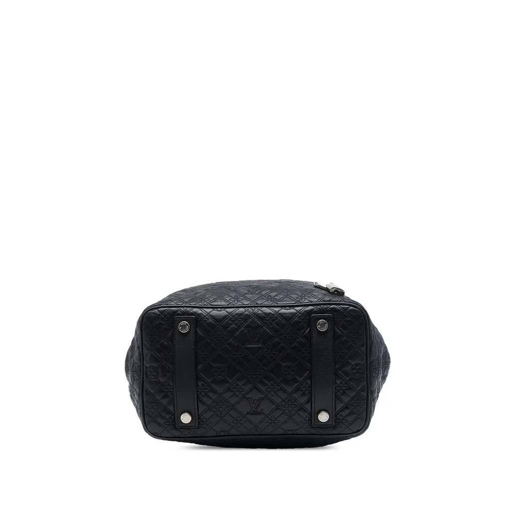 Louis Vuitton Monogram Lambskin Antheia Lilia GM Black Leather Very good - Inside View
