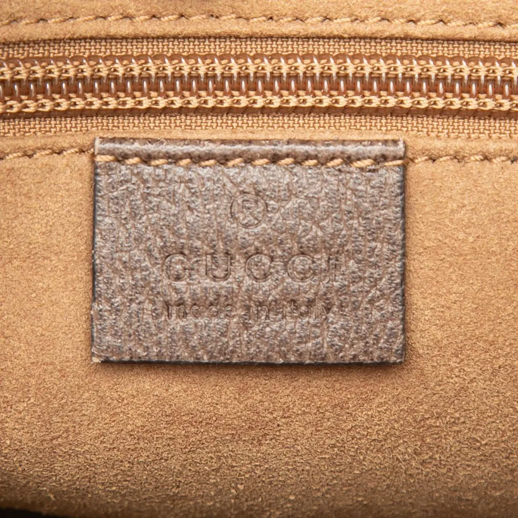 Gucci GG Supreme Web Bengal Crossbody Beige Very good - Box View