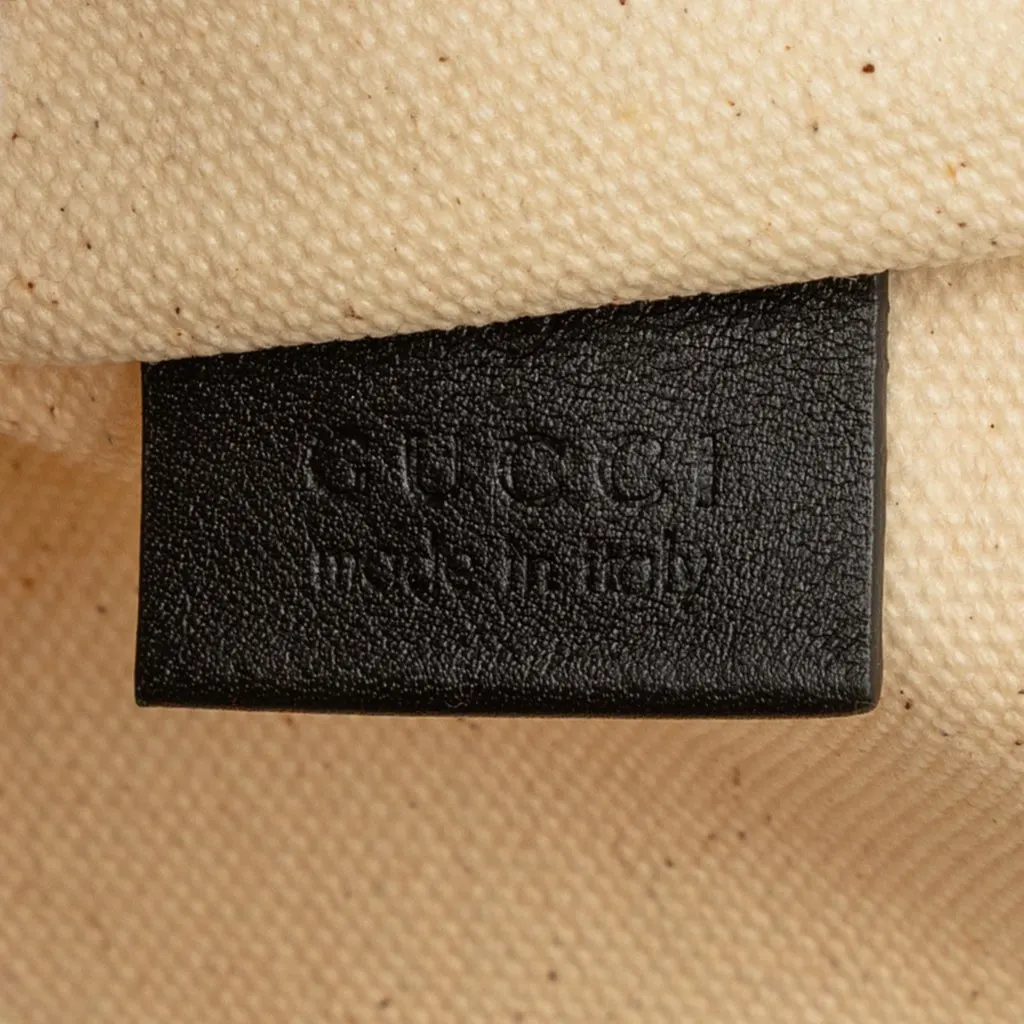 Gucci Canvas Ouroboros Vertical Tote Beige Canvas Very good - Box View