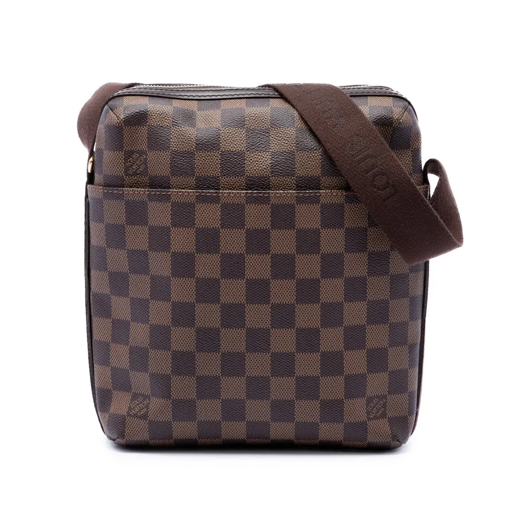 Louis Vuitton Damier Ebene Beaubourg Trotteur Brown Very good - Front View