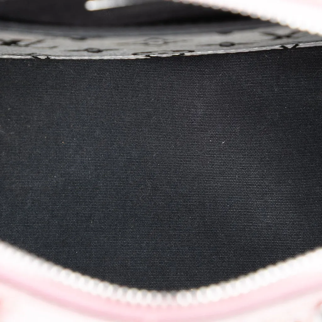 Louis Vuitton Vernis Miroir Alma BB Pink Leather Very good - Model View