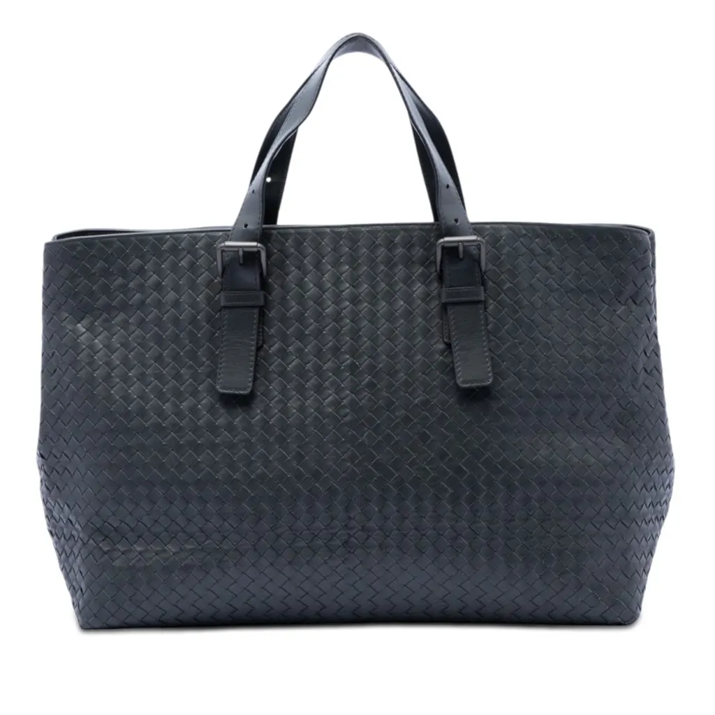 Bottega Veneta Nappa Intrecciato Tote MultiColor Leather Very good - Front View