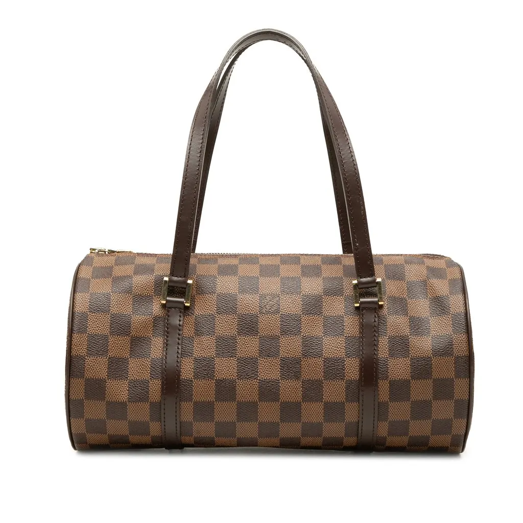 Louis Vuitton Damier Ebene Papillon 30 Brown Canvas Very good - Front View