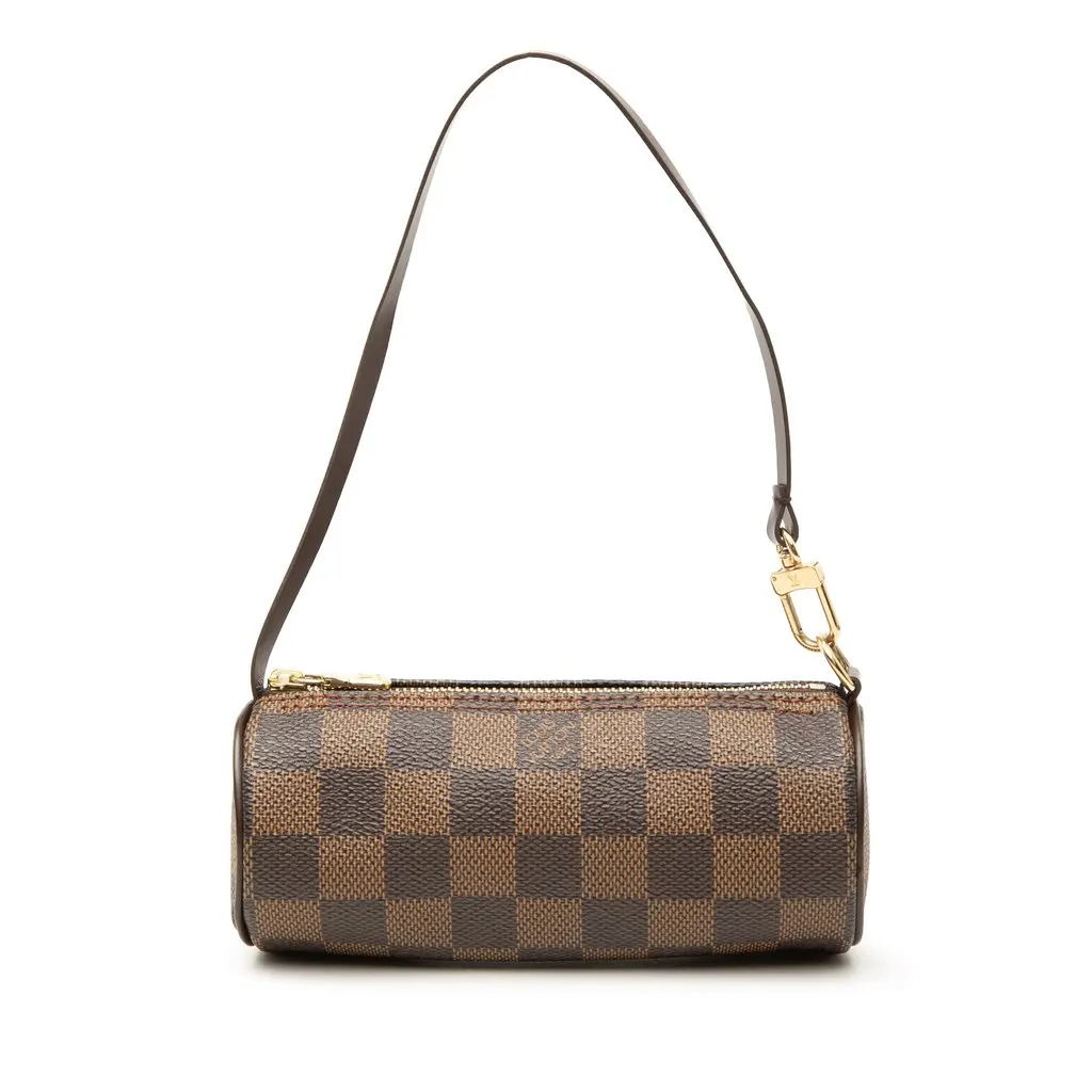 Louis Vuitton Damier Ebene Papillon Pochette Brown Very good - Front View