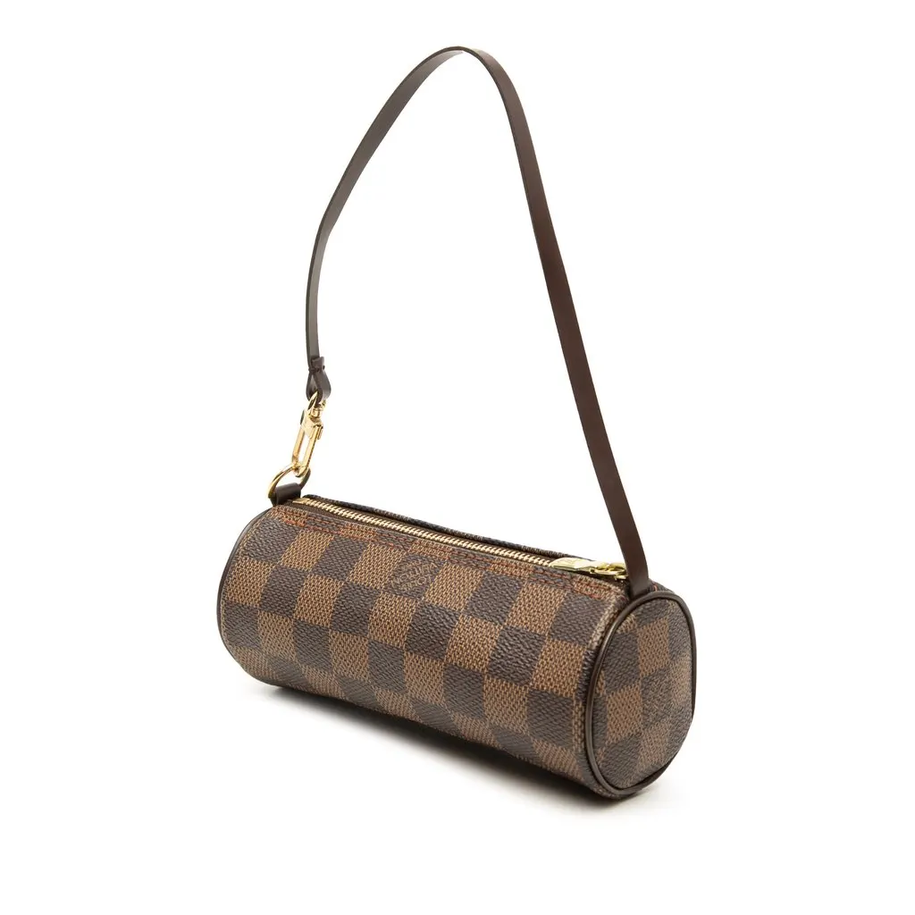 Louis Vuitton Damier Ebene Papillon Pochette Brown Very good - Back View