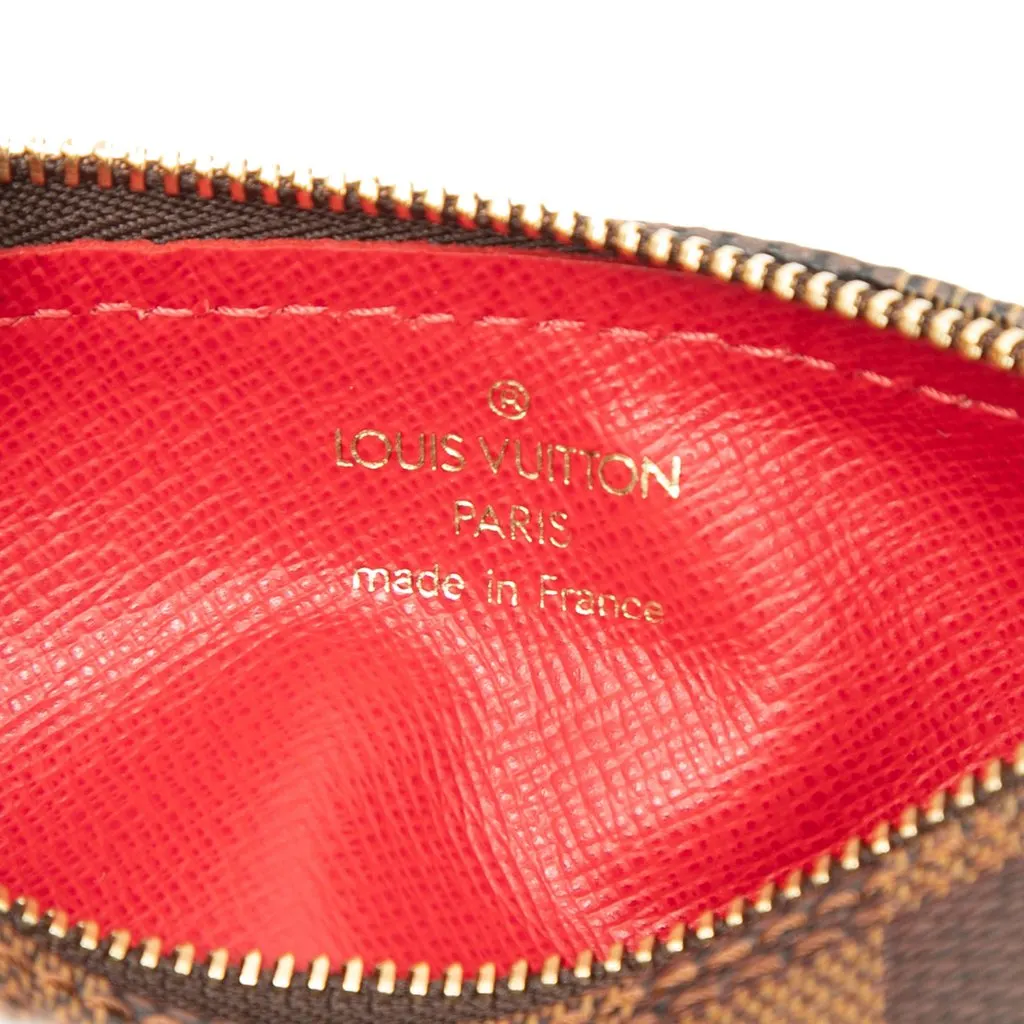 Louis Vuitton Damier Ebene Papillon Pochette Brown Very good - Box View