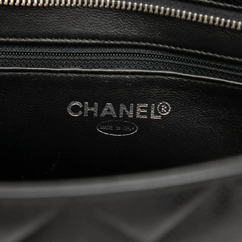 Chanel Caviar Medallion Tote Black Leather Very good - Box View