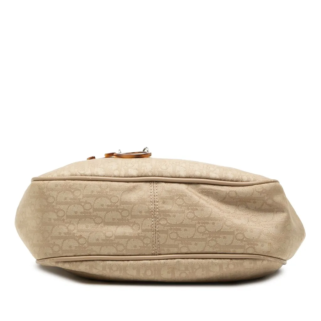 Dior Diorissimo Trotter Canvas Bow Tote Beige Very good - Inside View