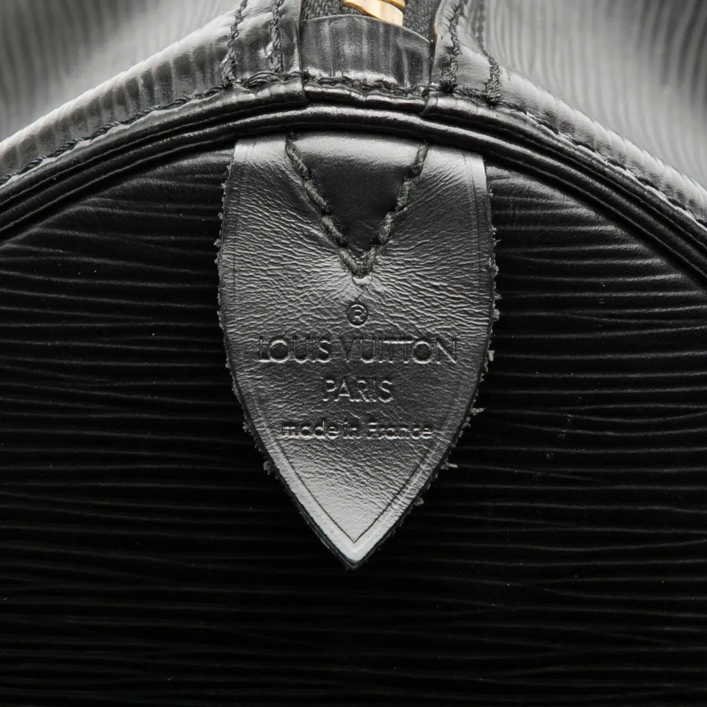 Louis Vuitton Epi Keepall 50 Black Leather Good - Box View