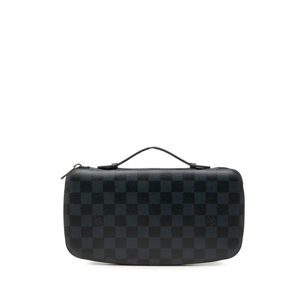 Louis Vuitton Damier Graphite Atoll Organizer Black Very good - Front View