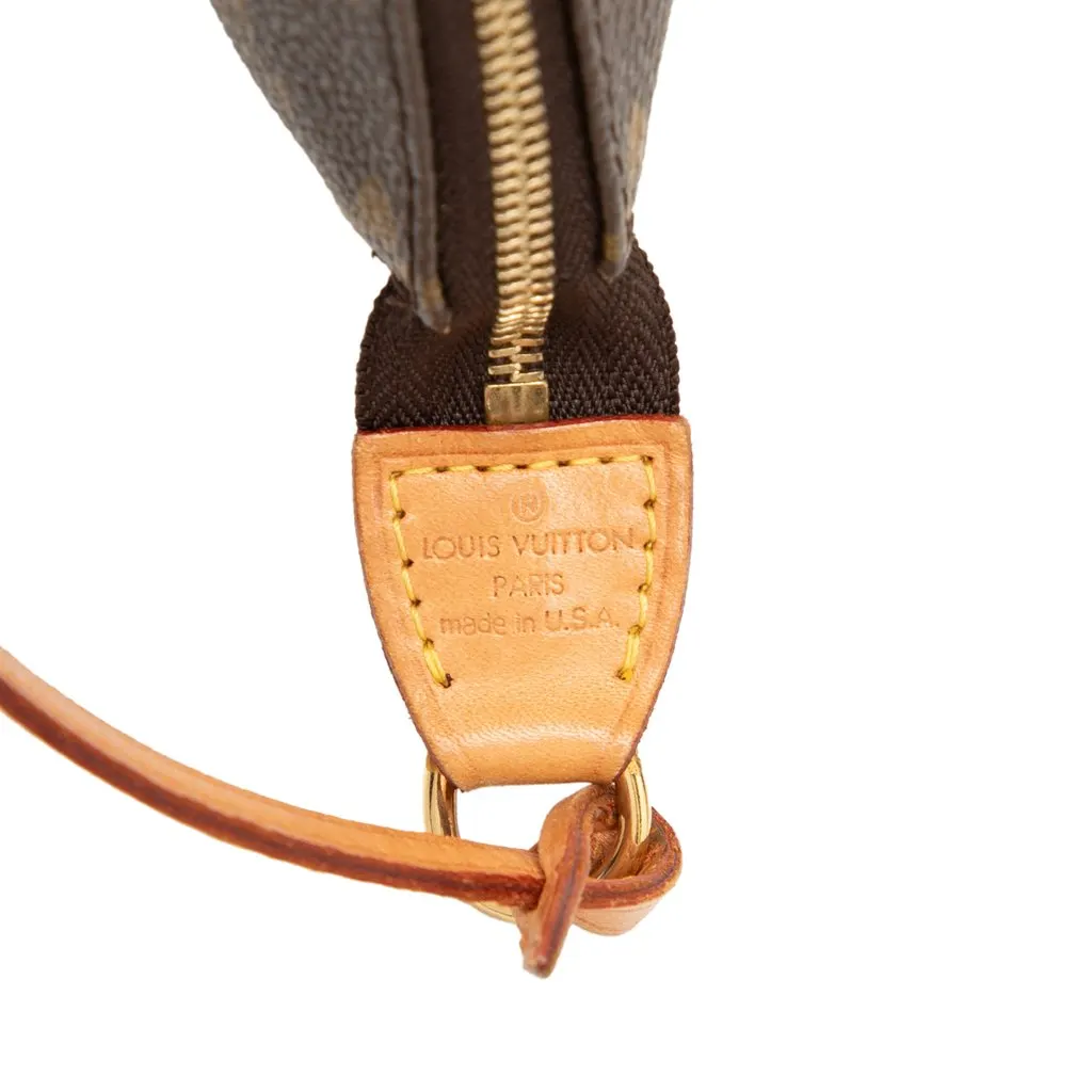 Louis Vuitton Monogram Pochette Accessoires Brown Very good - Box View