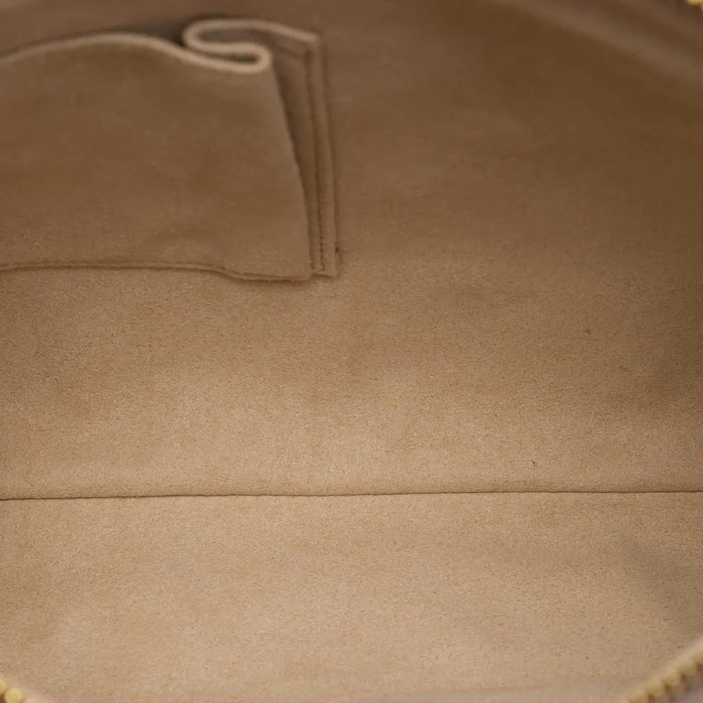 Burberry Mega Check Canvas Clutch Brown Very good - Model View