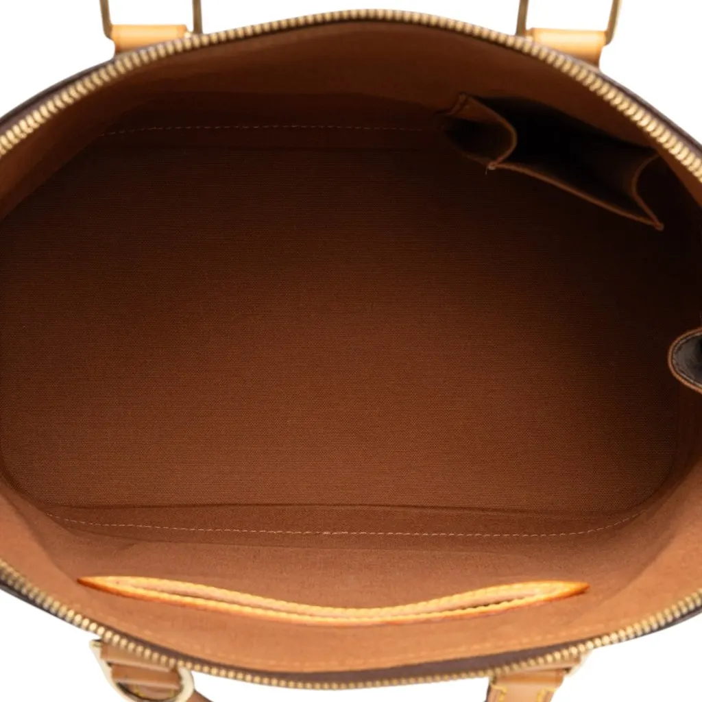 Louis Vuitton Monogram Alma PM Brown Canvas Good - Model View