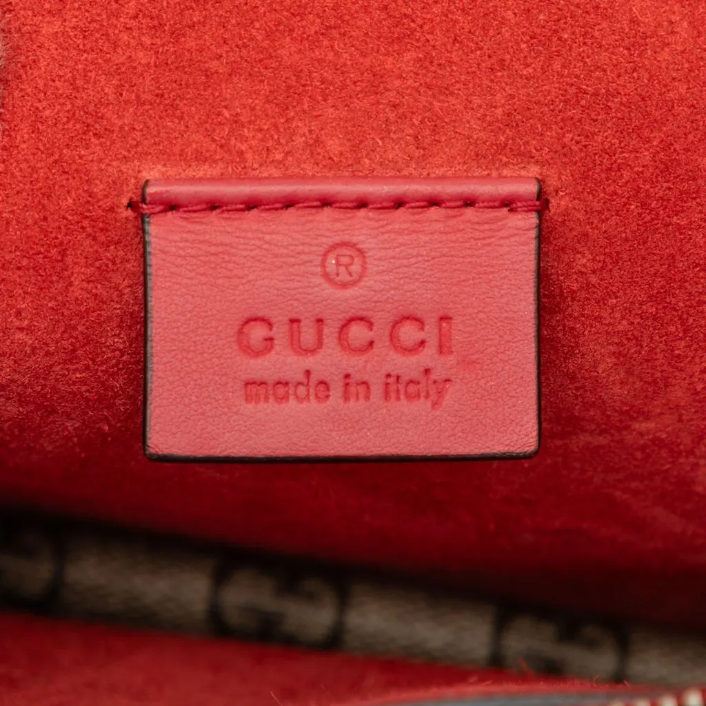 Gucci Medium GG Supreme Dionysus Shoulder Bag Beige Very good - Box View