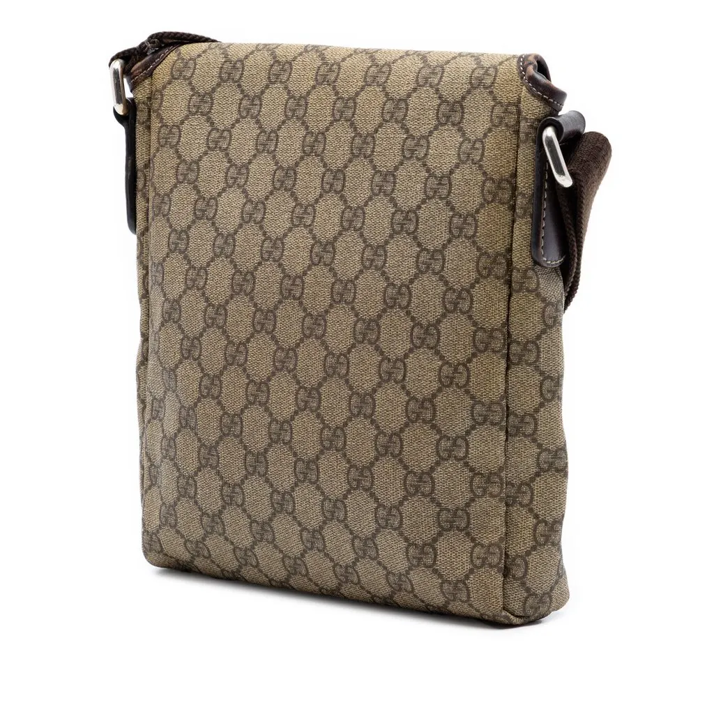 Gucci GG Supreme Crossbody Beige Very good - Back View