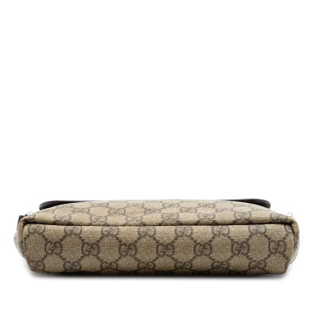 Gucci GG Supreme Crossbody Beige Very good - Inside View