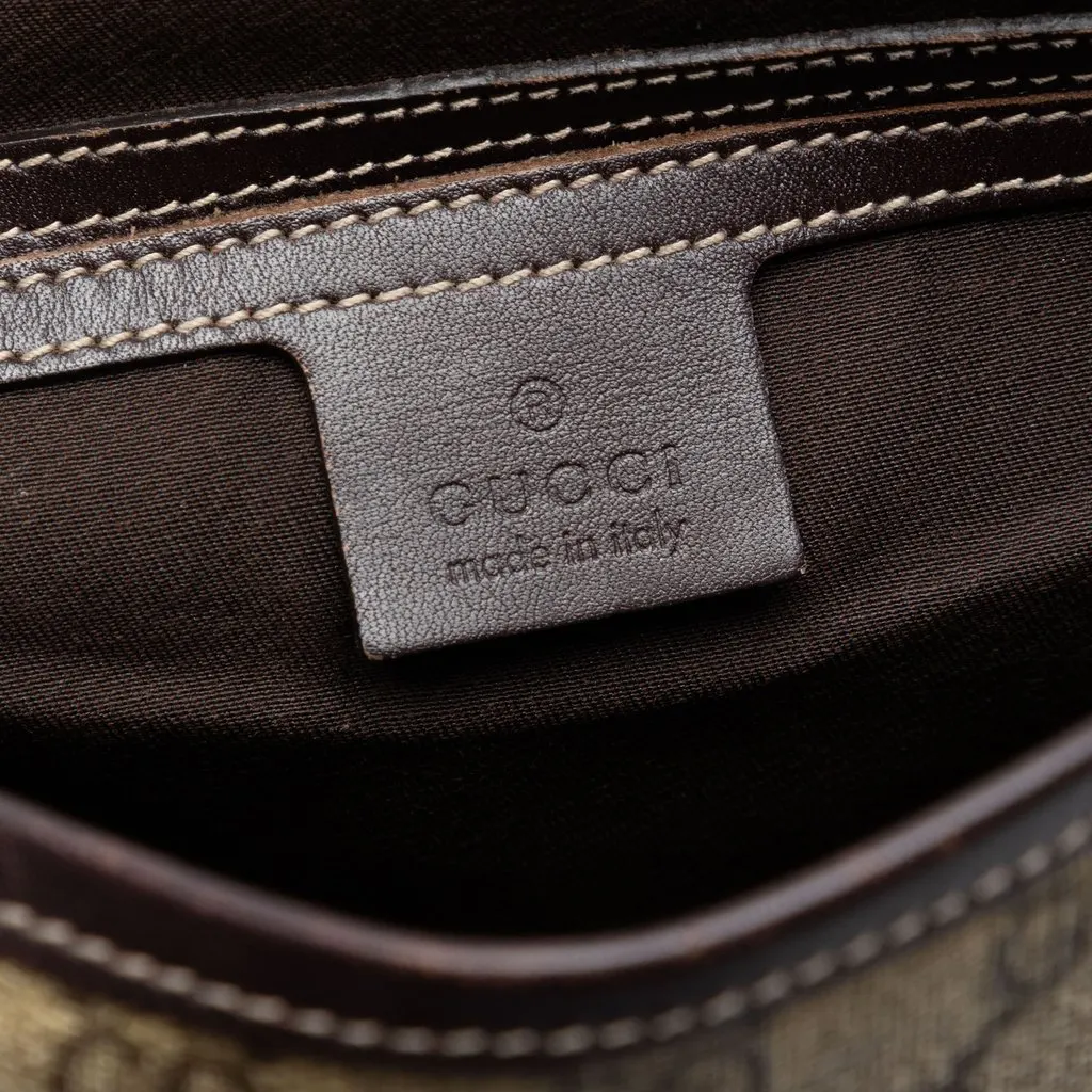 Gucci GG Supreme Crossbody Beige Very good - Box View