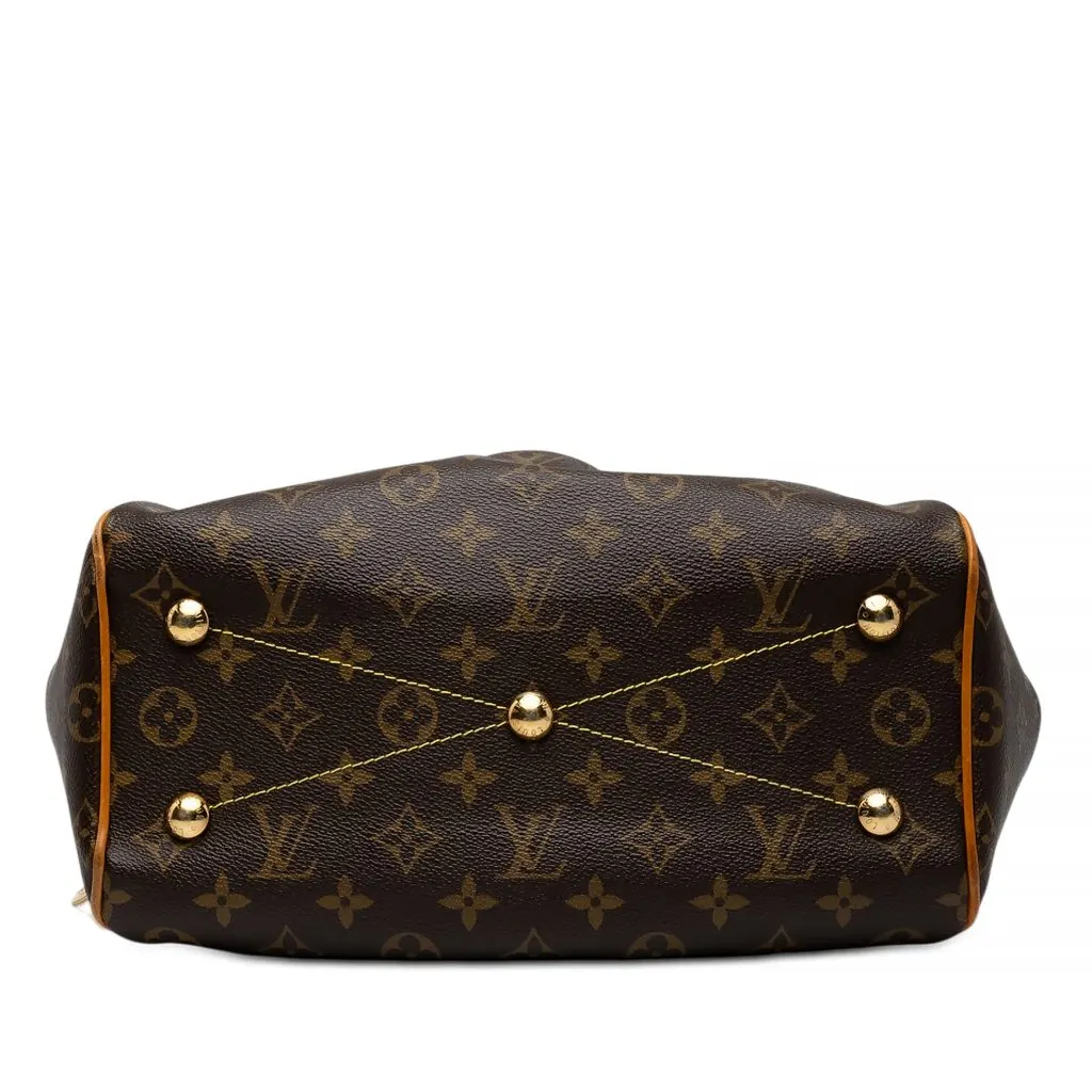 Louis Vuitton Monogram Tivoli PM Brown Canvas Good - Inside View